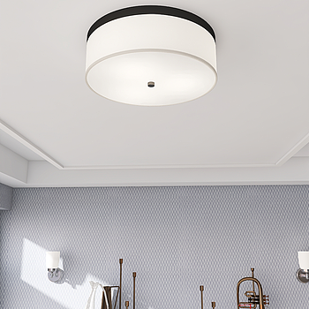 Modern Super Bright Round Panel Lamp Flush Mount Living room Kitchen LED Ceiling Light