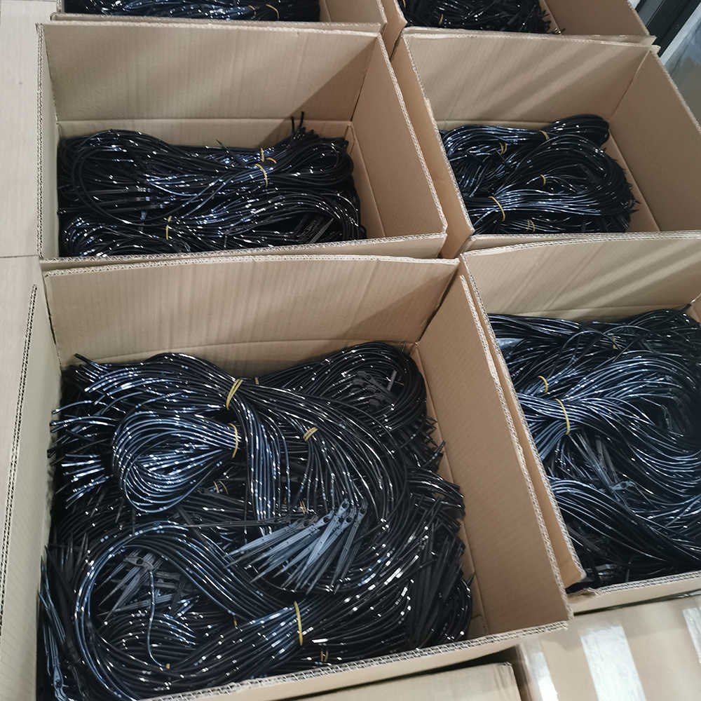 black irrigation pipe