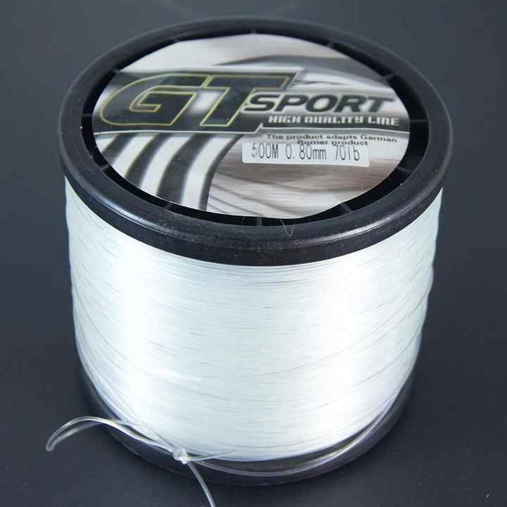 big spool of fishing line Hi-Seas Grand Slam Mono 1/4 lb. Fluorescent Yellow Extreme fighting power for big game fish no matter where they lurk Sunline Big Bait FC Fluorocarbon