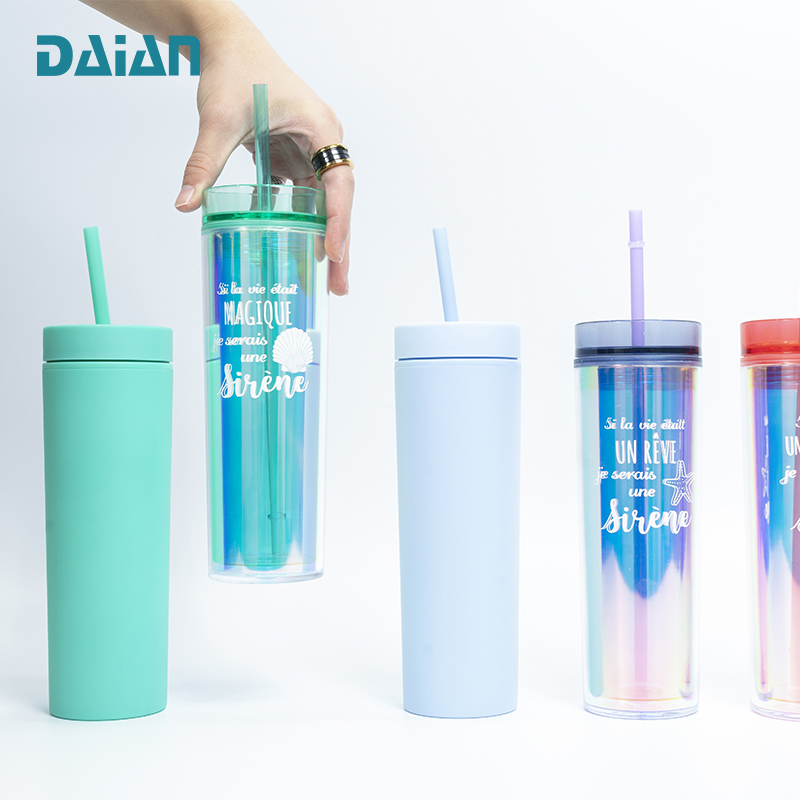 Новинка стильные прозрачные стакан объемом 16 унций узкие чашка тепловые