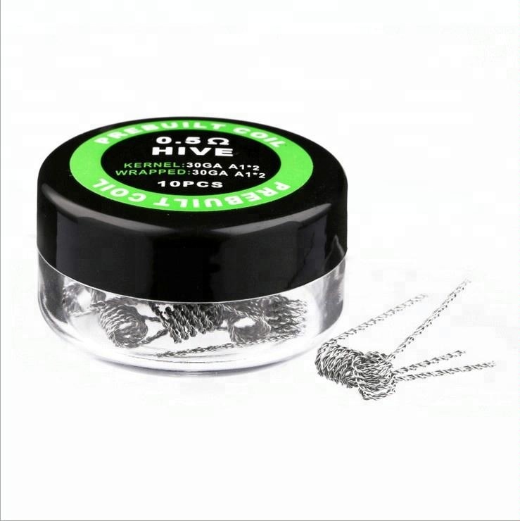 Mixed twisted. Hive coil. flat twisted coil.