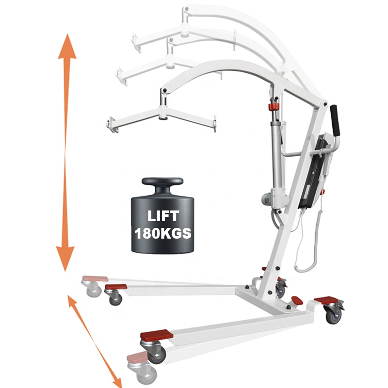 Пациентный подъемник тела для пациентов с вращающимися колесами