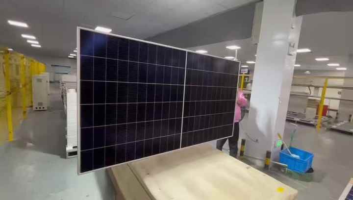 BLUESUN Premium Bifacial Solar Panel 700W 132 Cells Half Cut 730W ...