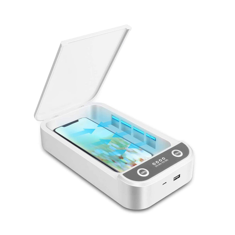 UVC свет стерилизации телефон Смартфон стерилизатор коробка ультрафиолетового serlizer дезинфицирующее средство для дезинфекции USB зарядное устройство UV дезинфекция