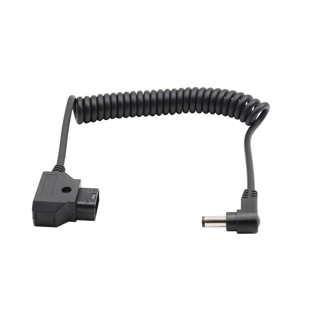 ISO9001 Rubber Spiral Power Cord , Camera Charging Spiral Cable Wire