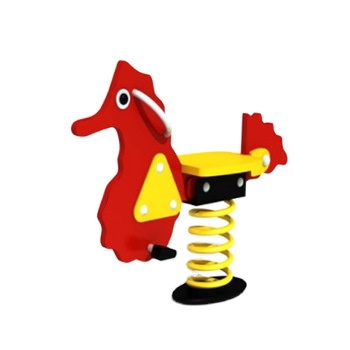 Детская пластиковая Весенняя лошадка-качалка, животные, садовая Весенняя игра, распродажа