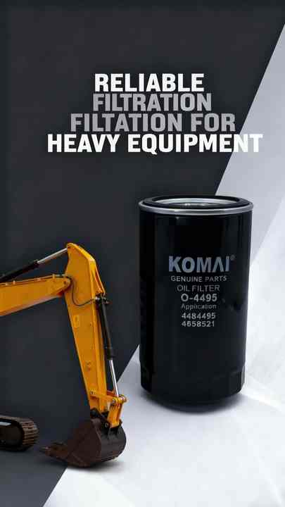 4484495 Oil Filter for ZX200-3 ZX210-3 Excavators - 99.99% Efficiency