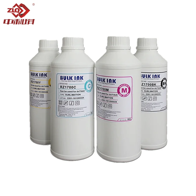 High quality sublimation ink for Epson DX4/DX5/DX6/DX7