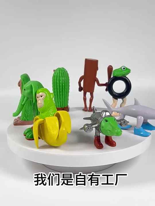 Italian Brainrot Figuren Set – 8-teiliges Set, Bunte Meme-Figuren, ABS-Kunststoff, Für Fans & Sammler