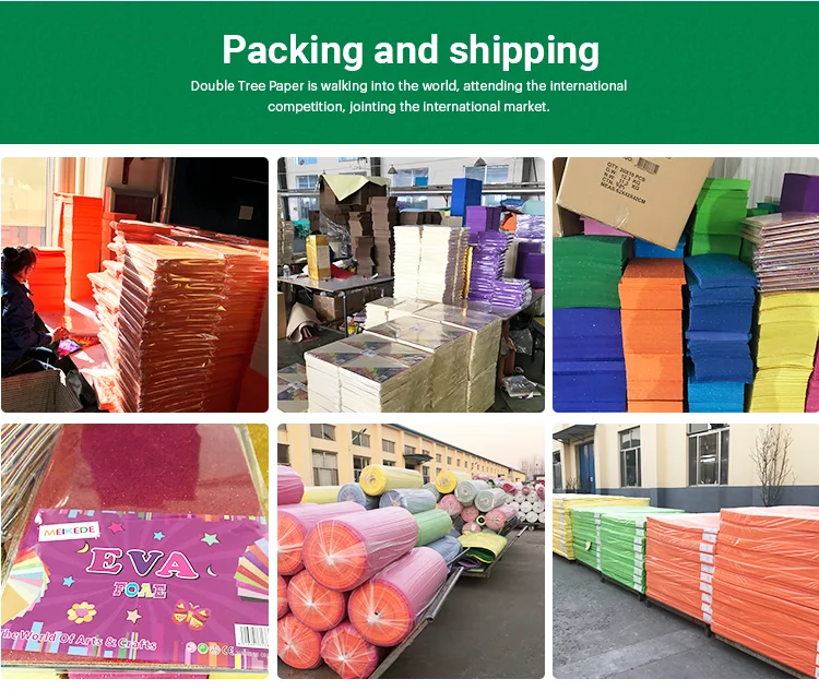 Craft Packing Mixed Color Packing Small Or Big Sheet EVA Foam