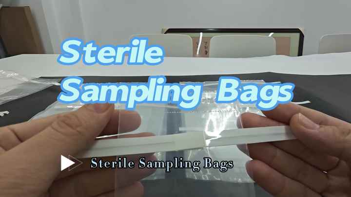JIJID Lab Sampling Carrier Bag - Sterile & Clear Plastic