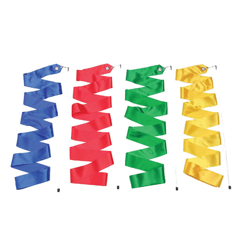 Ритмические красочные гимнастические ленты