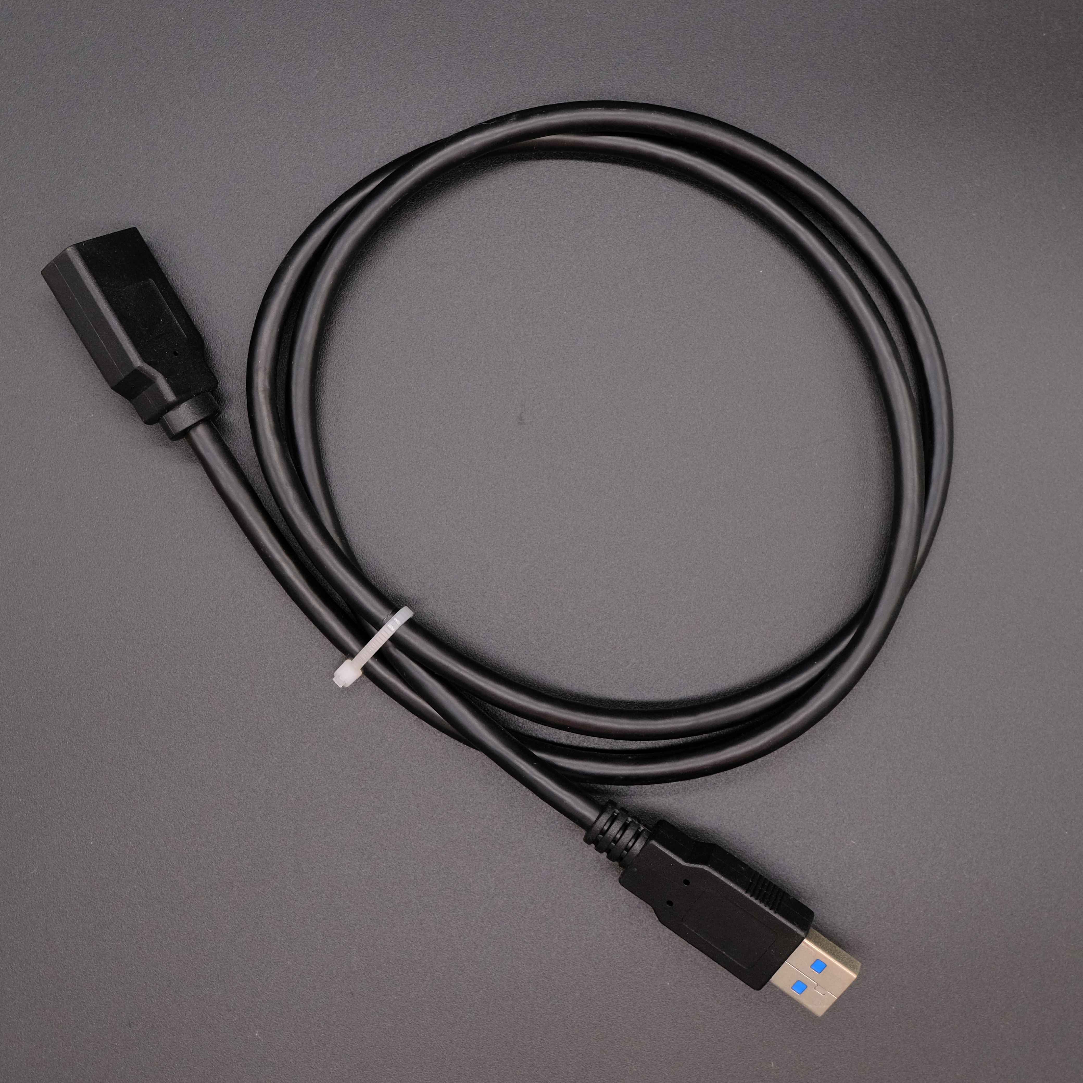Braid Wire Harness Assembly USB 3.0 A Male To A Female Cable For Computer