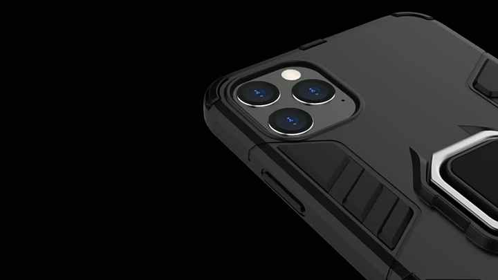 Funda Xiaomi 13 Pro Con Protector De Cámara Y Soporte Magnético - Estuche Militar Anti-caídas, Color Negro