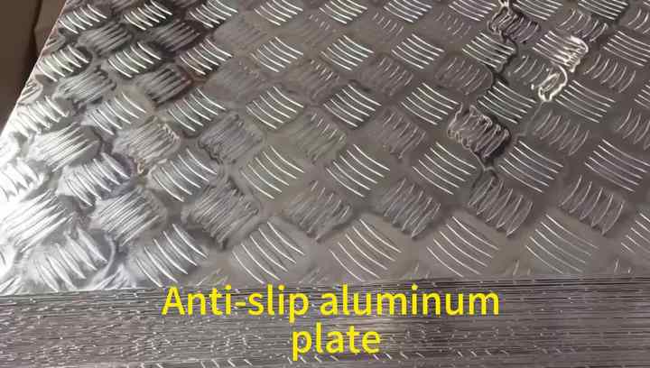 Embossed Rib Bracket Customized 5083 5052 5005 3003 High Rust-proof and Non-slip Diamond Rib ...