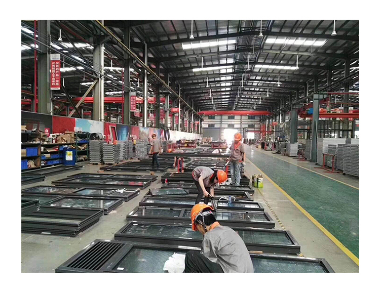 Gaya Amerika Kualitas Tinggi Aluminium Kaca Ganda Atas Bawah Terbuka Vertikal Geser Jendela