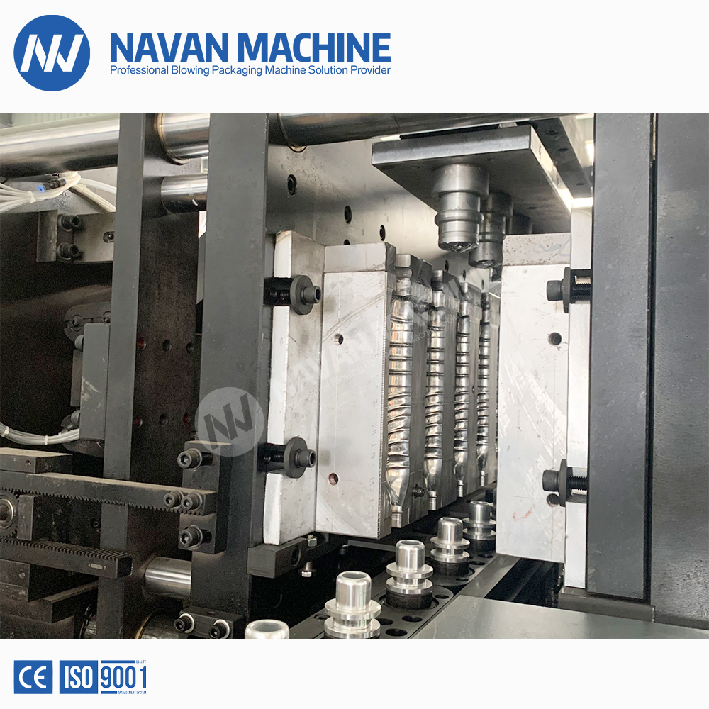 Fully Automatic 6 Cavities 0-2L PET Bottle Preform Blowing Machine