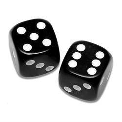 보드 게임 액세서리 대량 빈 카지노 마시는 성인 게임 16mm 블랙 수지 사용자 정의 주사위