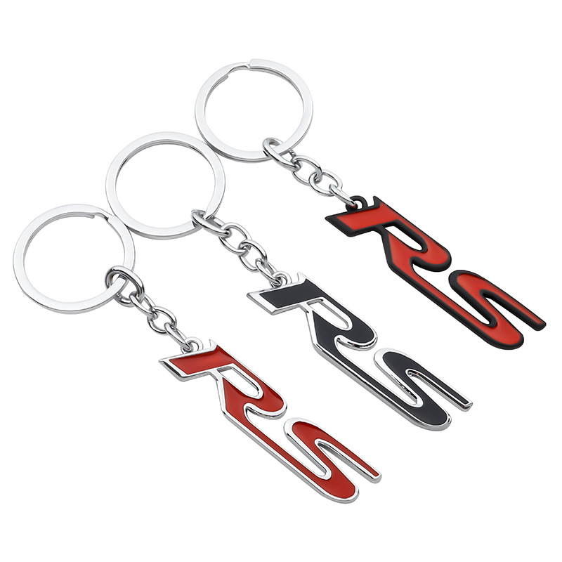 Brand New RS Rectangle Medallion Keyring