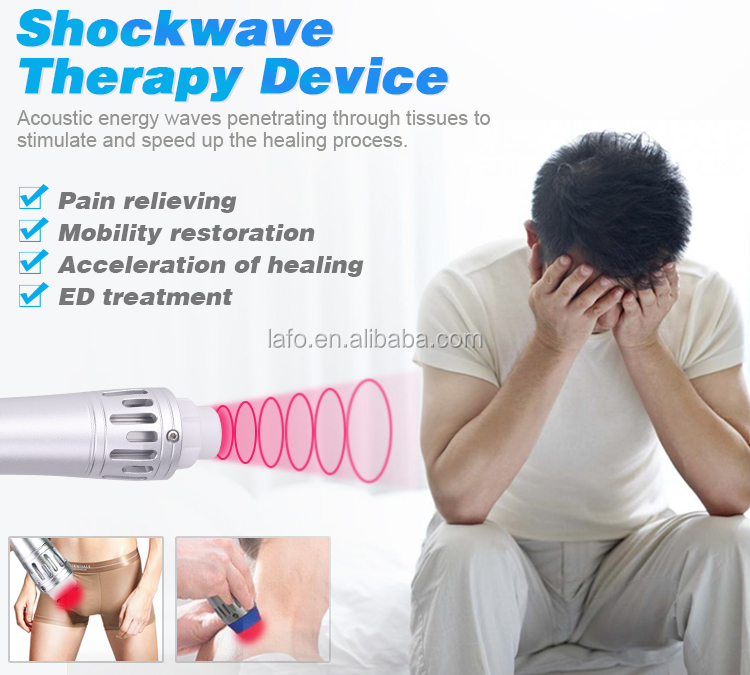 LF-1057 portable ed shock wave erectile dysfunction machine with ce approval shock wave therapy machine price