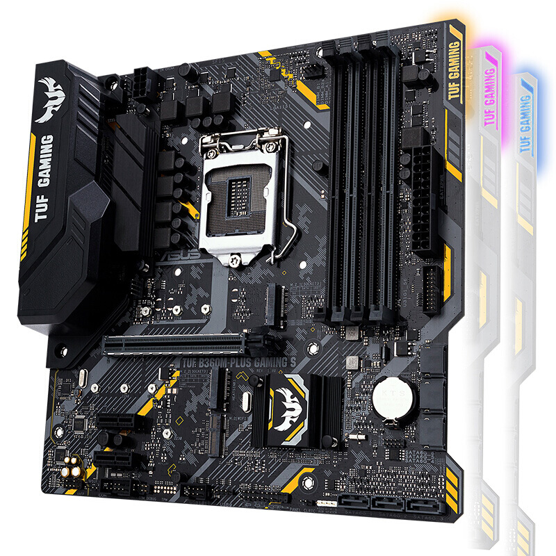 ASUS TUF B360M-PLUS GAMING S Micro-ATXマザーボード＋Intel I5 9400F