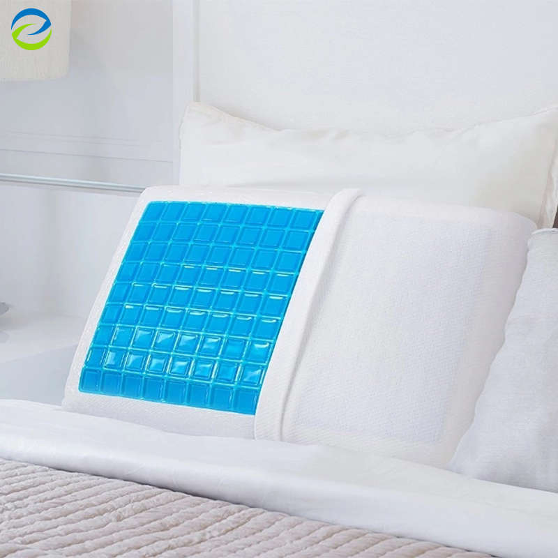 2022 New Eco-Friendly Anti-Static Bedding Soft Bed Pillow Memory Foam Cooling Gel Pillow with Bamboo Cover by Home