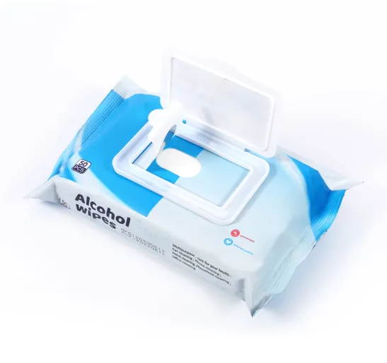 product-547-514 Alcohol Disinfecting Wipes for Skin Antiseptic Cleaning 50wipes