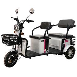 Electric tricycle 650W 500W 350W differiential motor 3 wheel trike CE for adult passenger and cargo carrier