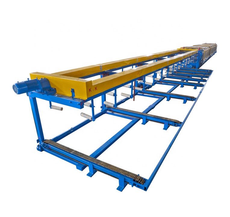 Двухслойный электрический штабелер для роликовой формовочной машины