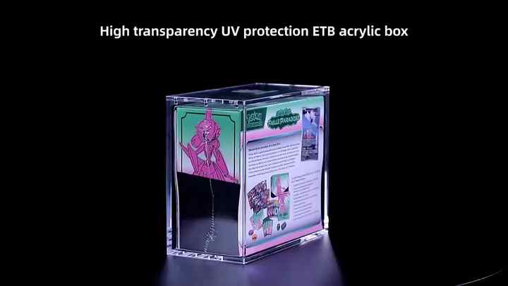 Acrylic Case Display for One Piece OP-4/OP-5/OP-6/OP-7/OP-8/OP-9/OP-10 & EB-1 Booster Box (white Bottom) Acrylic Case Display for One Piece OP-4/OP-5/OP-6/OP-7/OP-8/OP-9/OP-10 & EB-1 Booster Box (white Bottom)