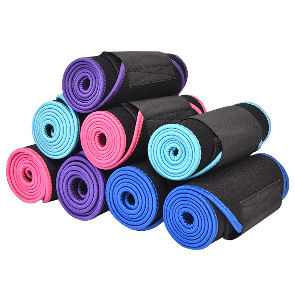 Высококачественный легко устанавливаемый Регулируемый Неопреновый тренировочный пояс для пота и живота