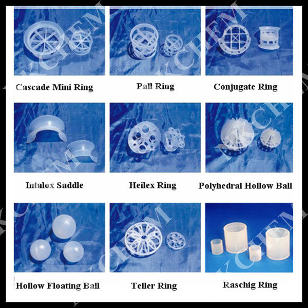 high efficiency plastic tri-pack for packed tower scrubber