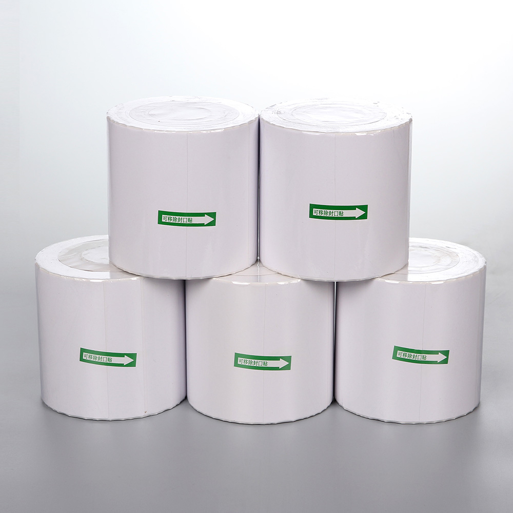 4x6 direct thermal printed ribbon blank shipping yellow adhesive labels roll coated paper thailand a6 100mm for zebra