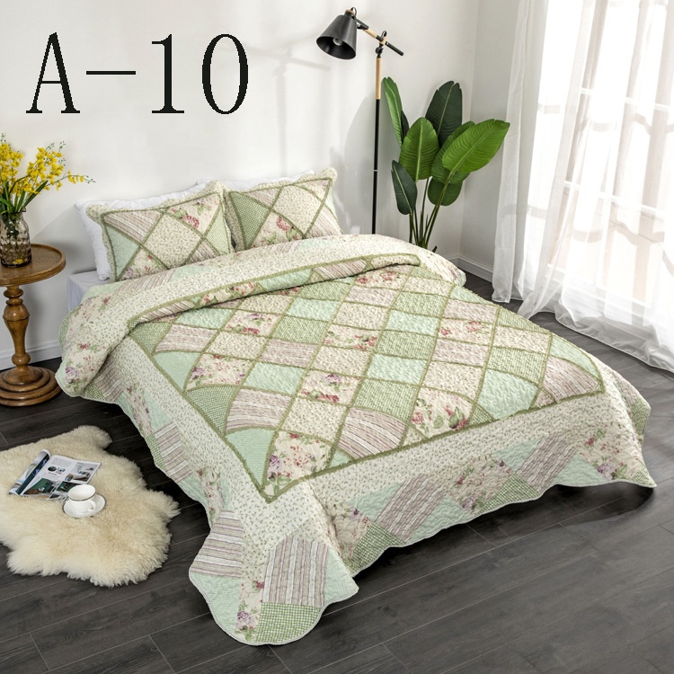 3 шт., Комплект постельного белья с цветочным принтом