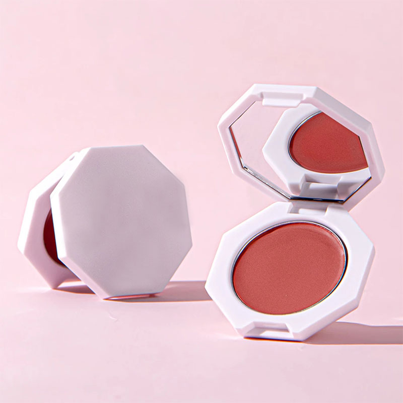 Крем на заказ Румяна Палитра румян Румяна частная этикетка упаковка Водонепроницаемая Минеральная Пудра для лица MSDS