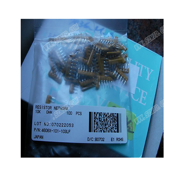 BOURNS RESISTOR NETWORK 4610X-101-472LF 4K7,Price For: 5