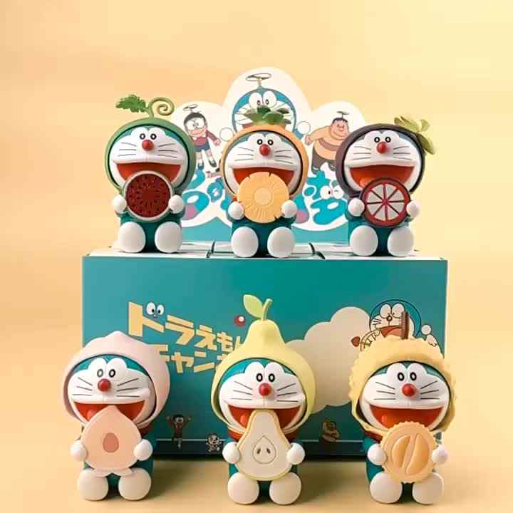 ドラえもんコスサニロおとぎ話動物サプライズPVCアニメ