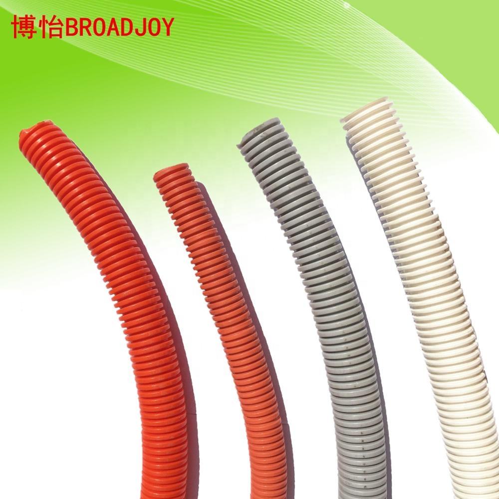 Black 10 13 15 18 21 25 28mm Split Loom Wire Flexible Tubing Conduit Hose Car