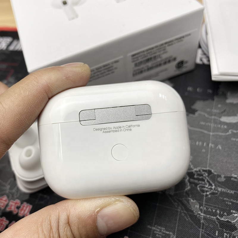 Оригинальные шумоподавляющие наушники ANC 1:1 Apple Airpods Pro 3, беспроводные наушники air 3 TWS Gen 3 для Apple Airpods pro 3