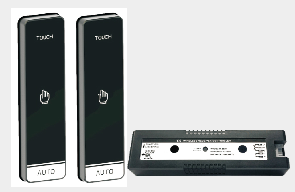 202H High Sensitive Touch Automatic Door Switch With Wireless And Wired Design