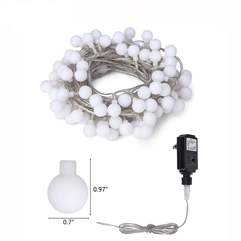 Декоративный теплый белый светодиодный шар