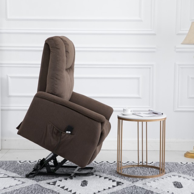 Hot Sales Elderly  Heavy Duty and Safety Motion Fabric  Living Room Electric Power Lift Recliner  Chair