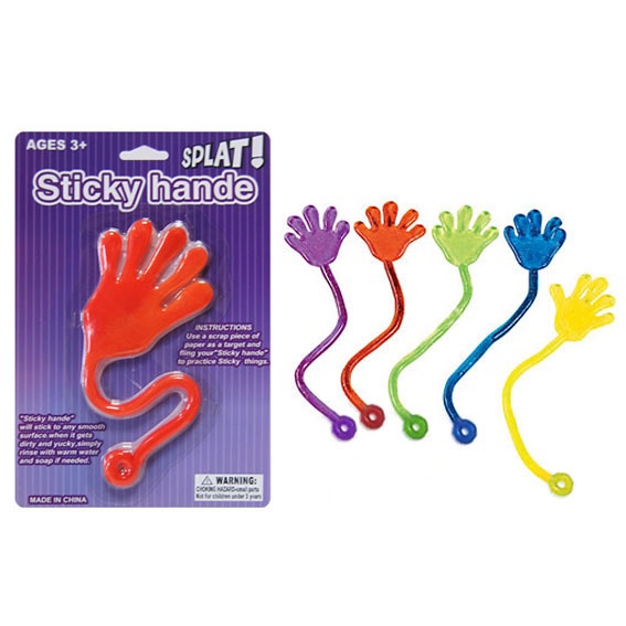 10Pcs Kids Party Supply Favour Mini Sticky Jelly Stick Slap Hands Toy JO