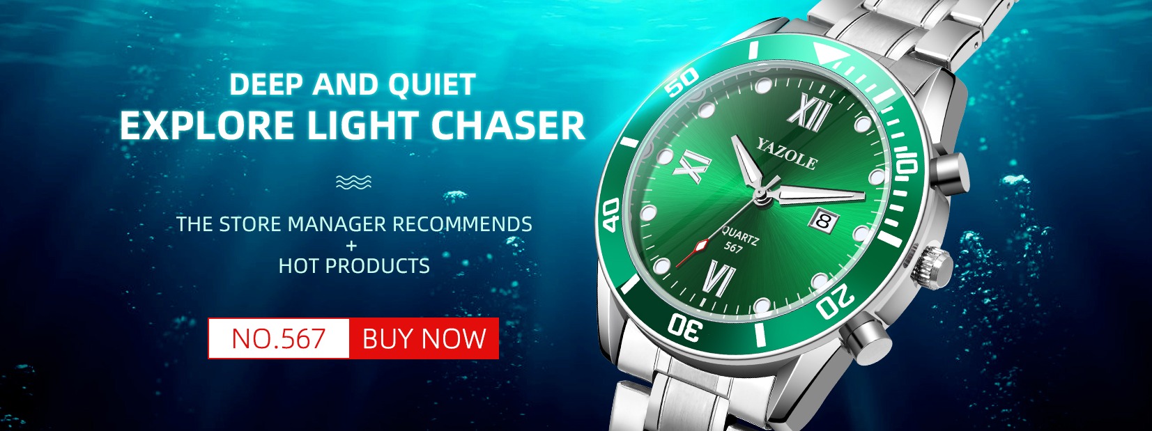 Shantou Yazole Trading Co., Ltd. - quartz watch, wristwatch