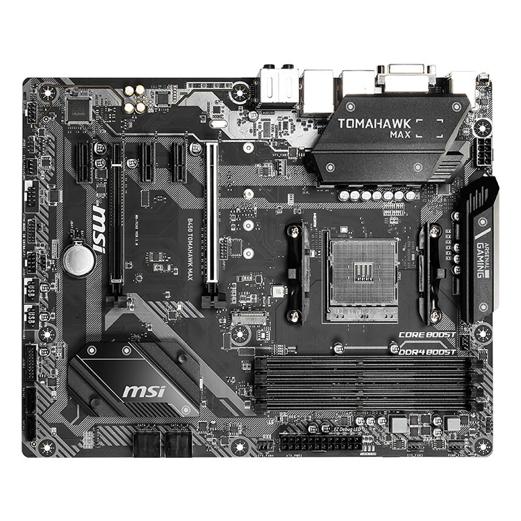 MSI B450 TOMAHAWK+Ryzen5 2600X セット MSI B450 TOMAHAWK MAX - AMD R5 3600X CPU Gaming Motherboard