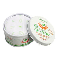 WAKODO SICCAROL green tea extract vegetable squalane baby body talcum powder