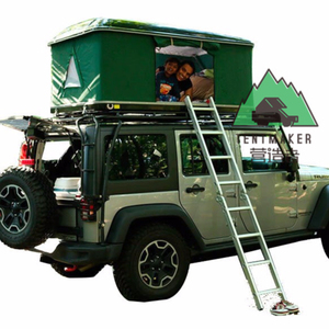 Ontdek de fabrikant Lucht Top Tent van hoge kwaliteit voor Overland Trailer GreenBeigeKhaki Car Roof Top TentCar