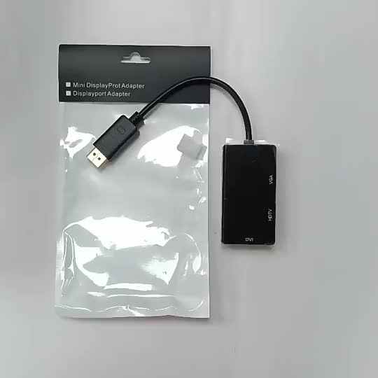 Thunderbolt Mini en MINI DP macho a HDMI DVI VGA hembra