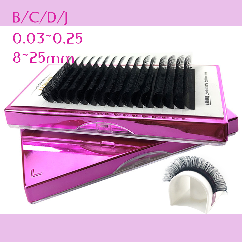 0,05 Премиум mege объем классический индивидуальный лоток для наращивания ресниц Объем d изогнутый 25 мм Наращивание ресниц частная марка лоток для ресниц