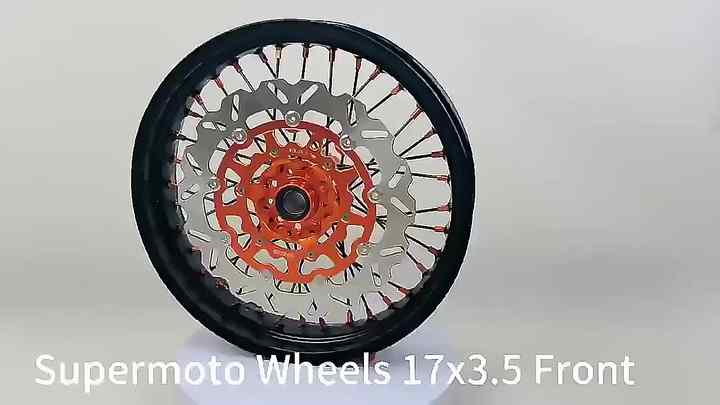 Supermotard Wheels Set 16 17 INCH for KTM EXC SXF SX85 TC 85